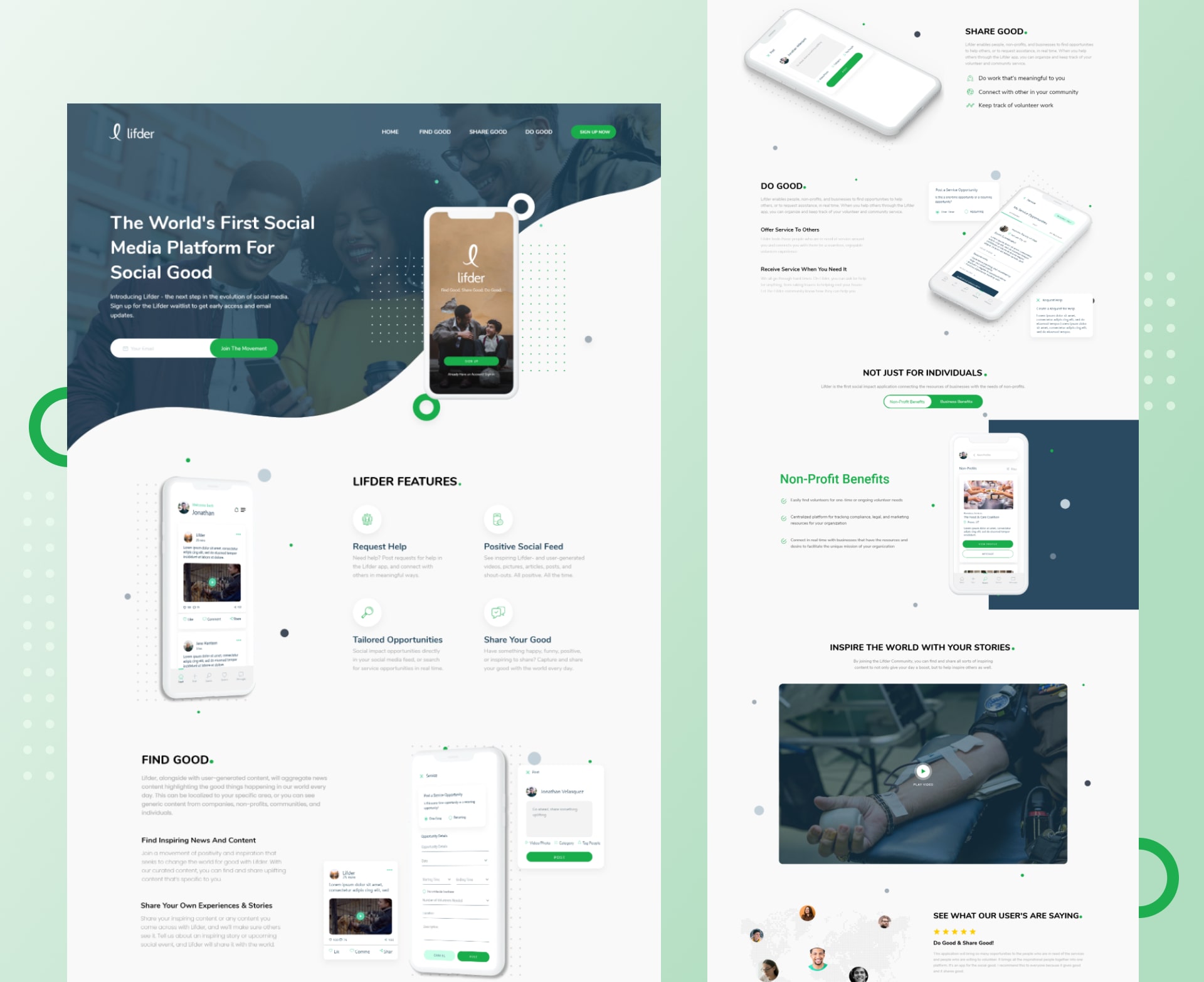 Web UI design example 11